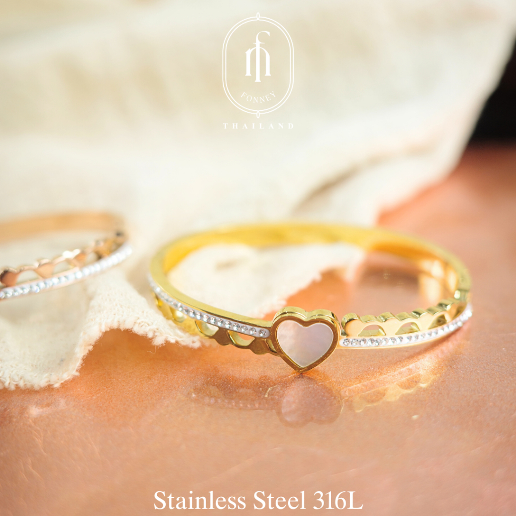 NEW! กำไล Stainless Steel รุ่น HEARTBEAT