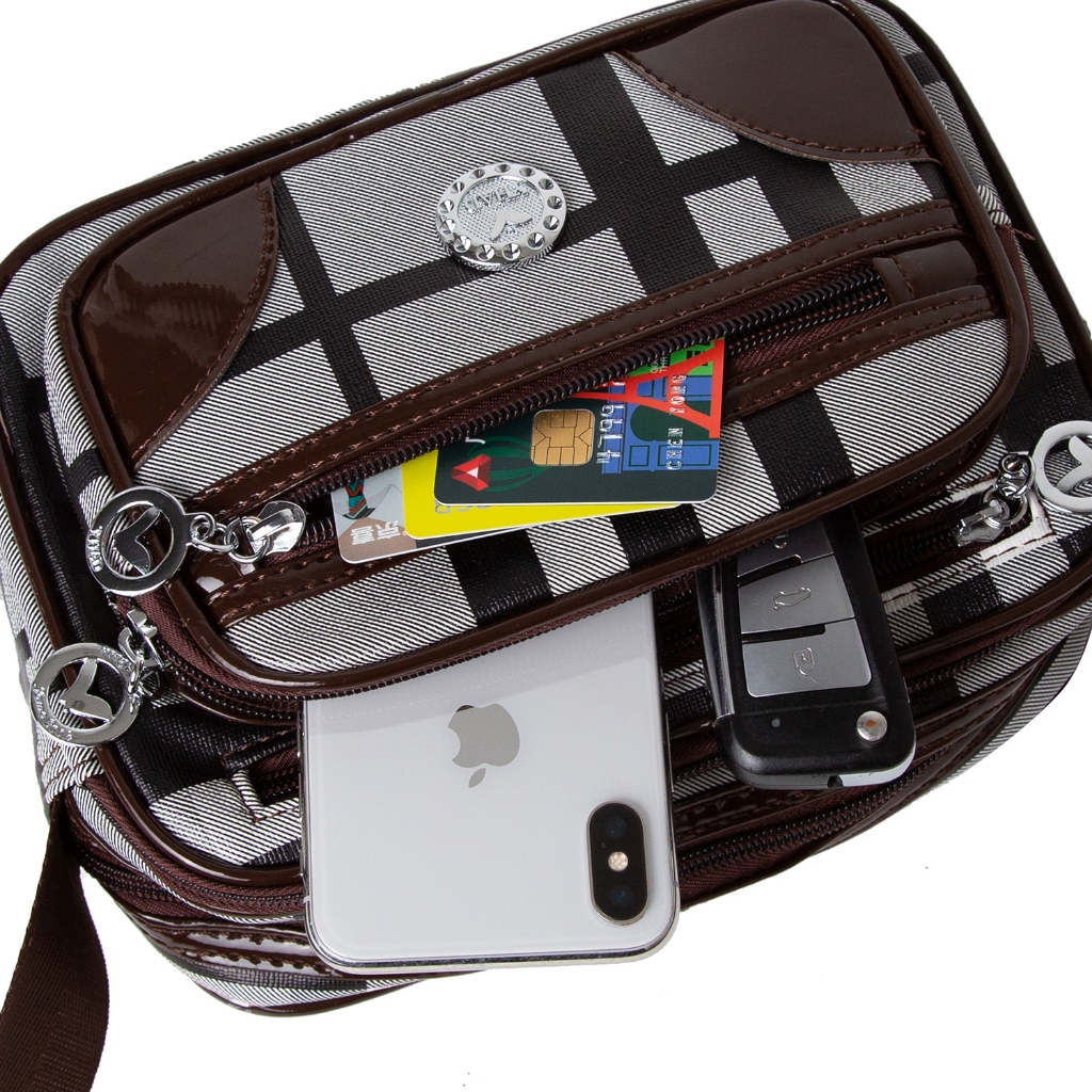 กระเป๋าสะพายข้างผู้หญิง 631#  Fashion ขนาดใหญ่ - รูปที่ 7