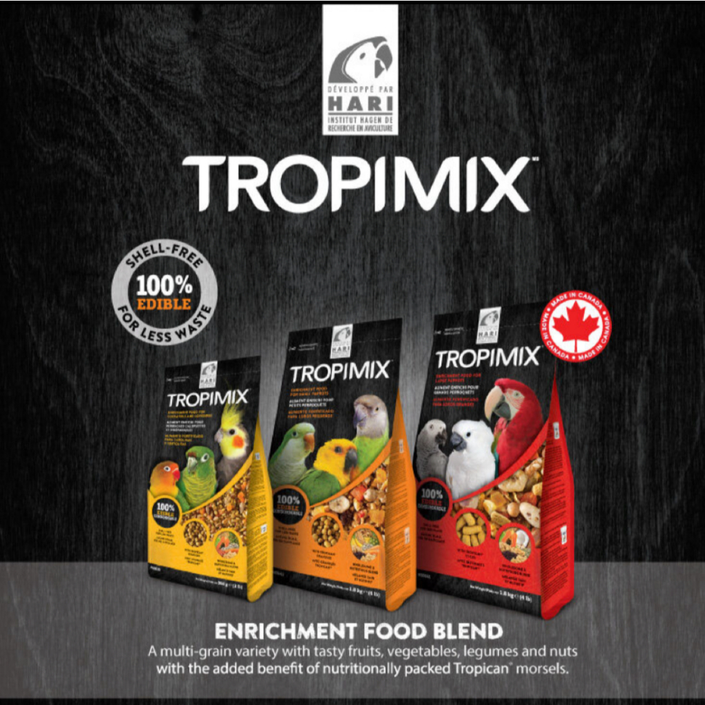 Tropimix Premium อาหารนกเกรดพรีเมี่ยม