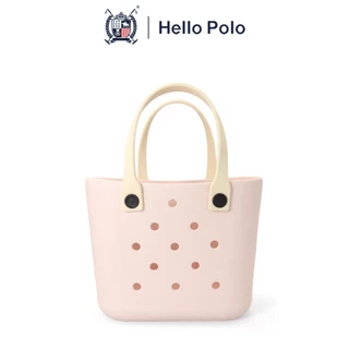 Hello Polo กระเป๋า ชายหาด กระเป๋าถือ แฟชั่น พกพาสะดวก แบบกันน้ำ ความจุสูง การออกแบบรูระบายอากาศ ผู้หญิงกระเป๋าถือ BH2001