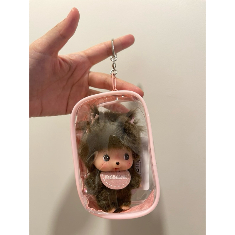 พร้อมส่งค่า ซองพวงกุญแจ ใส่เบบี้ชิชิ มอนชิชิ Monchchichi