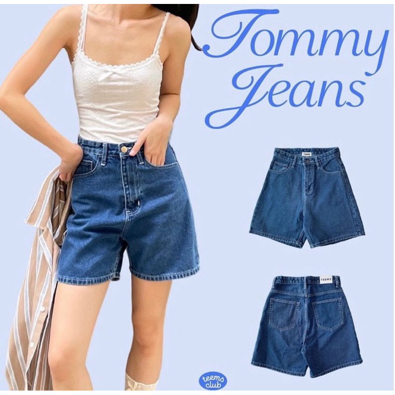 Teemsclub - TOMMY SHORT JEANS กางเกงยีนส์ขาสั้น