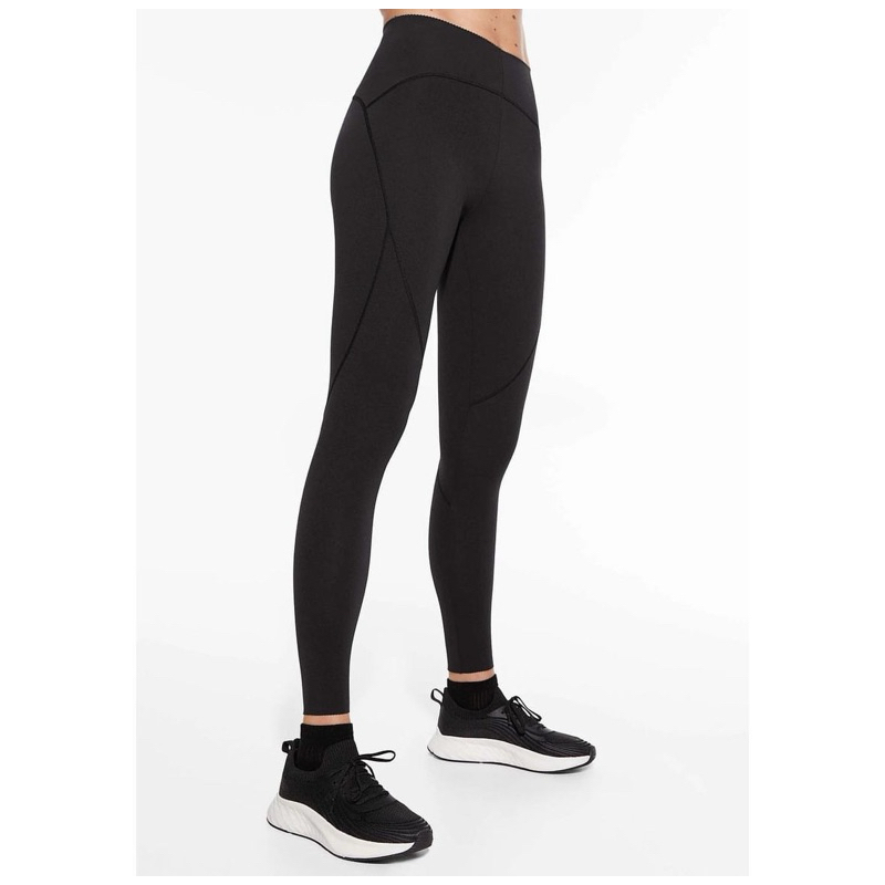 Oysho compressive basic ankle length legging size L