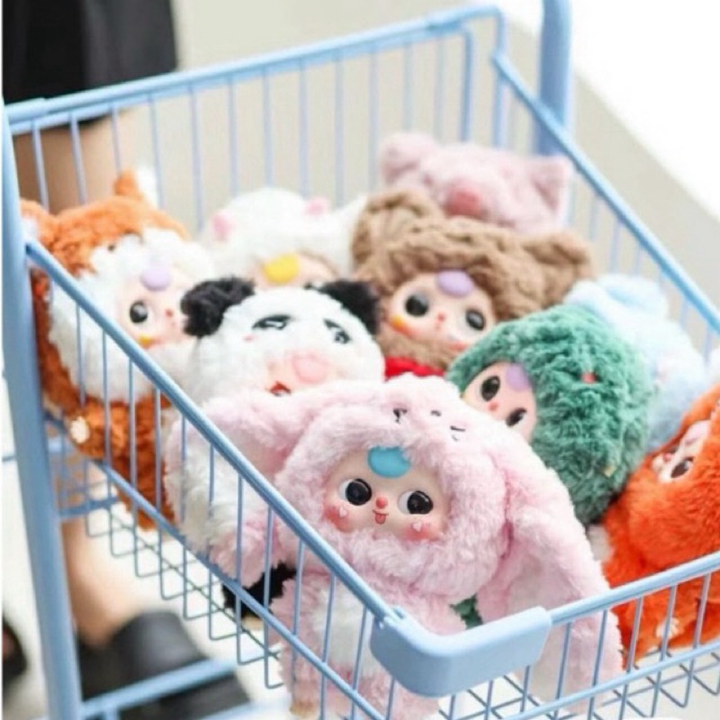 [ 1 สุ่มเเถม 1 ชุด ] Plushdoll : Babythree V.3