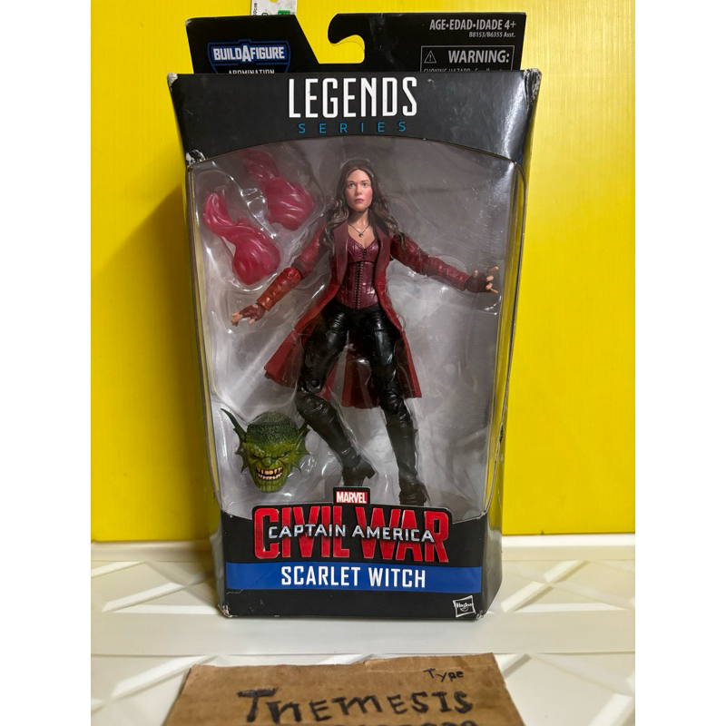 Marvel Legends Scarlet Witch Abomination Build A Figure