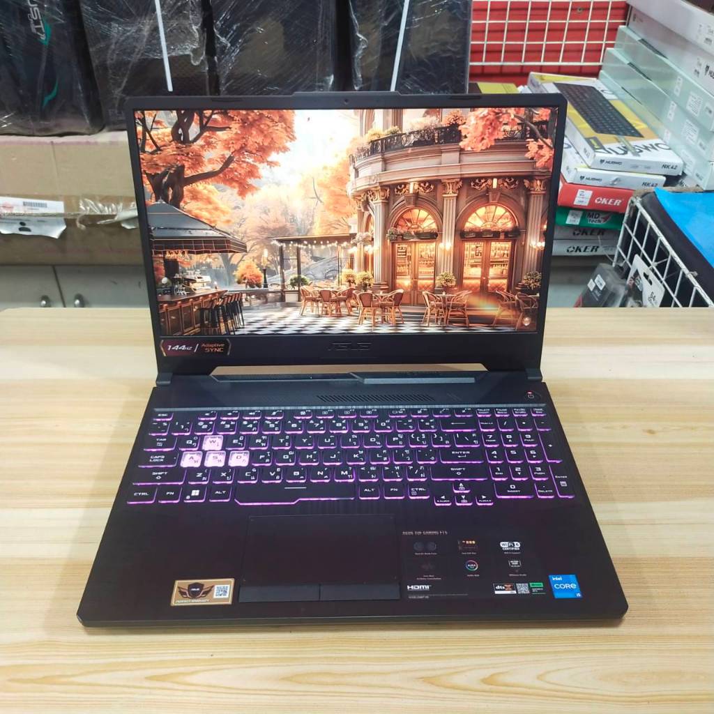 ASUS TUF GAMING F15 FX506HF-HN014W สภาพเครื่อง 99% ประกันศูนย์ 02/09/2025