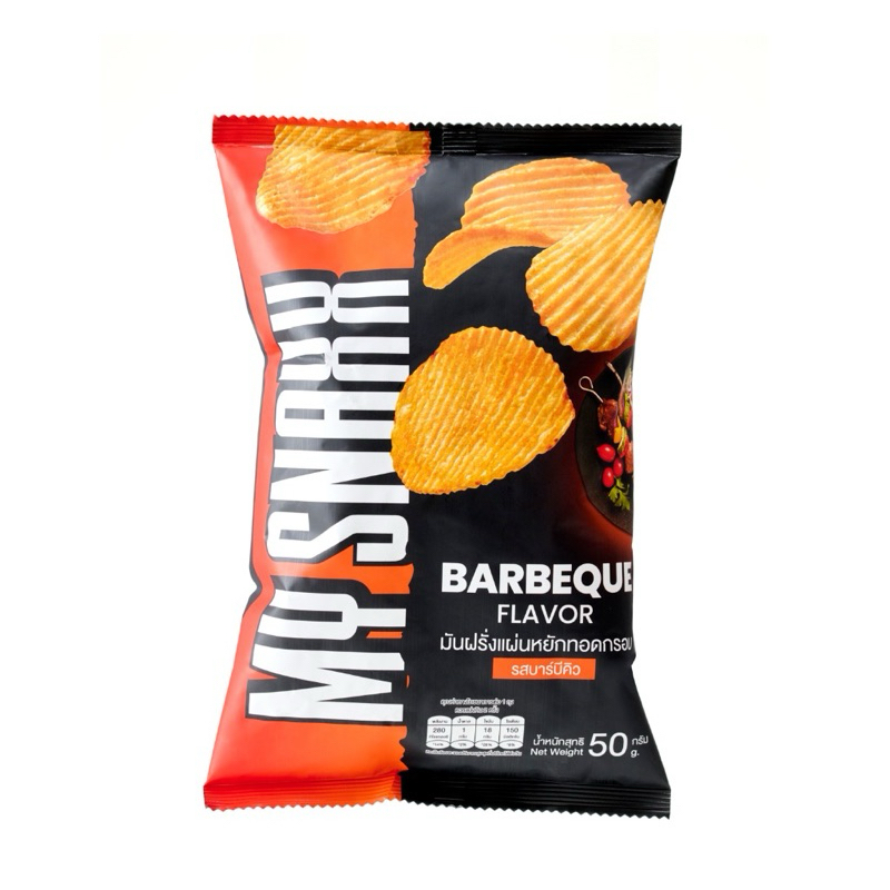 My snaxx รสบาบีคิว(สุ่มแจกสติกเกอร์)