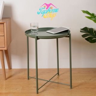 Topshome โต๊ะกลางกลม ท็อปโต๊ะสามารถถอดออกมาเป็นถาดเสิร์ฟได้  TB-5201