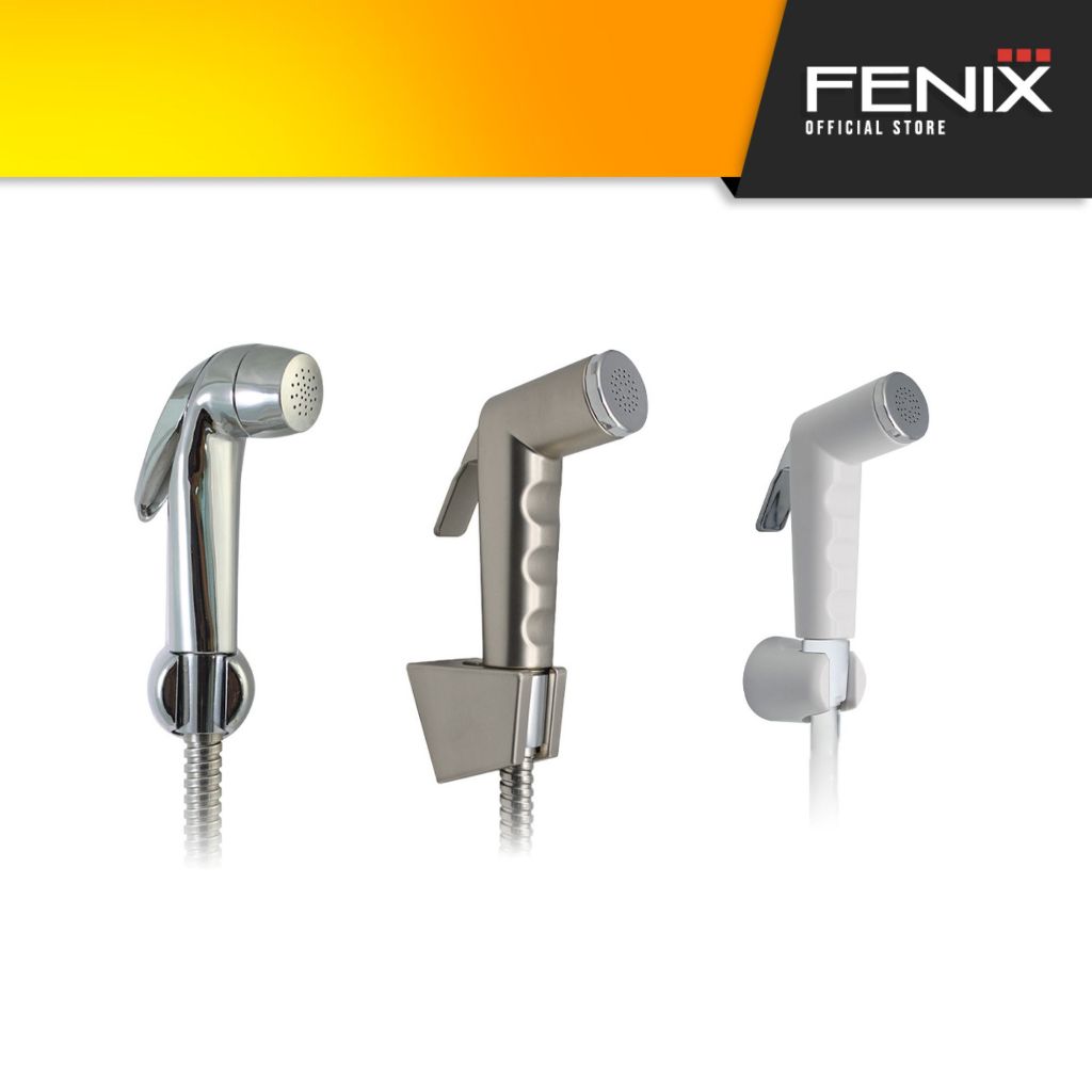FENIX ชุดฉีดชำระ หลายสี ฟังก์ชั่นล็อคน้ำได้ พร้อมวาล์ว DM-981,DM-982,DM-983
