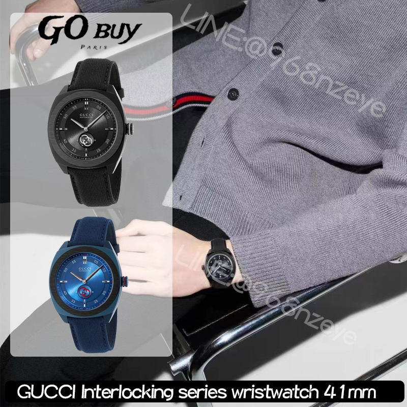 shopee ใหม่ถูกที่สุด💯💕ของแท้ นาฬิกา Gucci Interlocking watch, 41 มม.