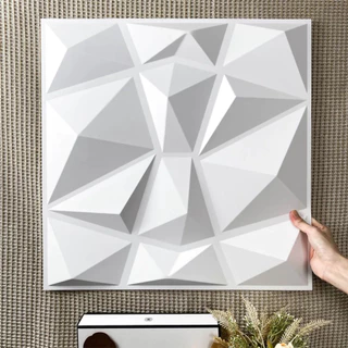 แผ่นติดผนัง 3D PVC ความหนาแน่นสูง ตกแต่งผนัง โมเดิร์น สำหรับสำนักงาน & ห้องนอน