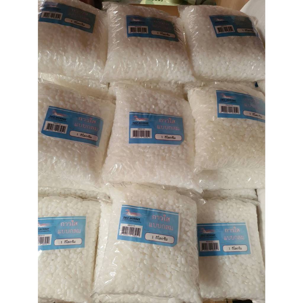 กาวเม็ด สีใส , สีขุ่นนม สำหรับเครื่องเข้าเล่มสันกาวทุกรุ่น แห้งไว ติดแน่น กลิ่นไม่แรง Hot melt glue - รูปที่ 2