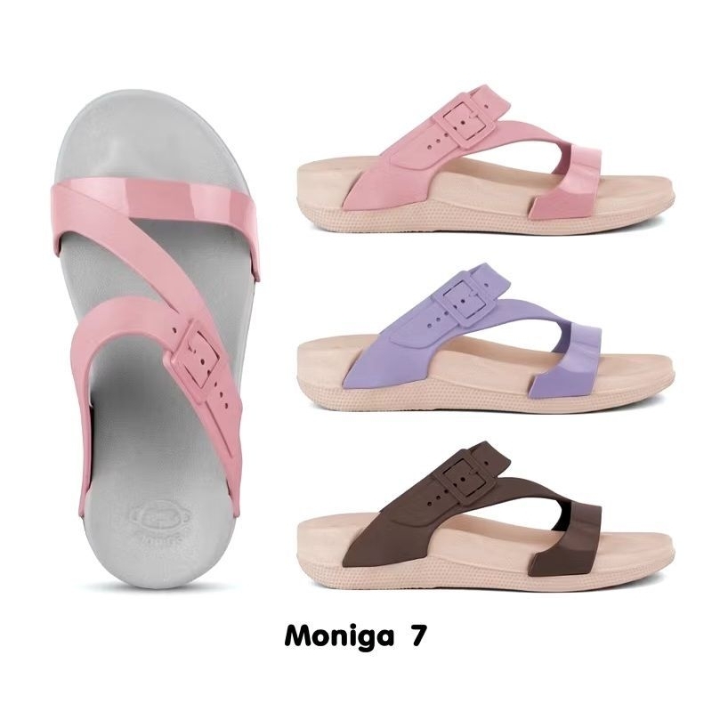 NFshoes ถูกสุด!! Moniga 7 รองเท้าแตะแบบสวม BY MONOBO โมโนโบ้ พื้นหนานุ่มใส่สบาย ทำความสะอาดง่าย