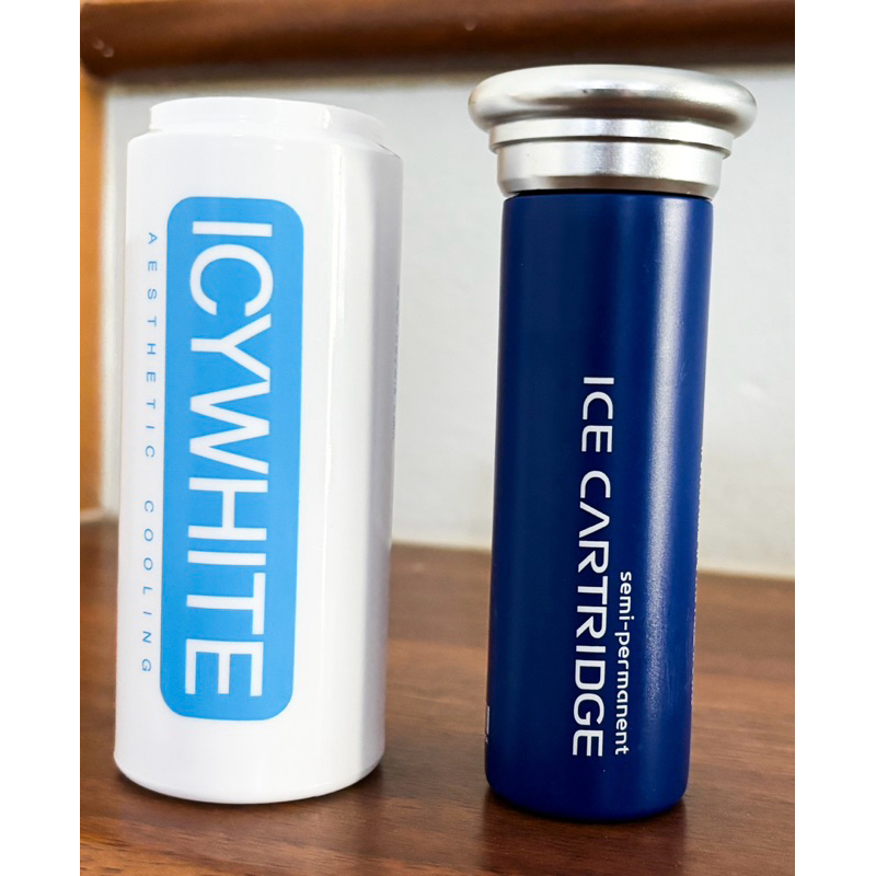 ICYWHITE เครื่องนวดหน้าประคบเย็น ของแท้นำเข้าจากเกาหลี 100% เครื่องนวดน้ำแข็งใบหน้า (มือ 2)