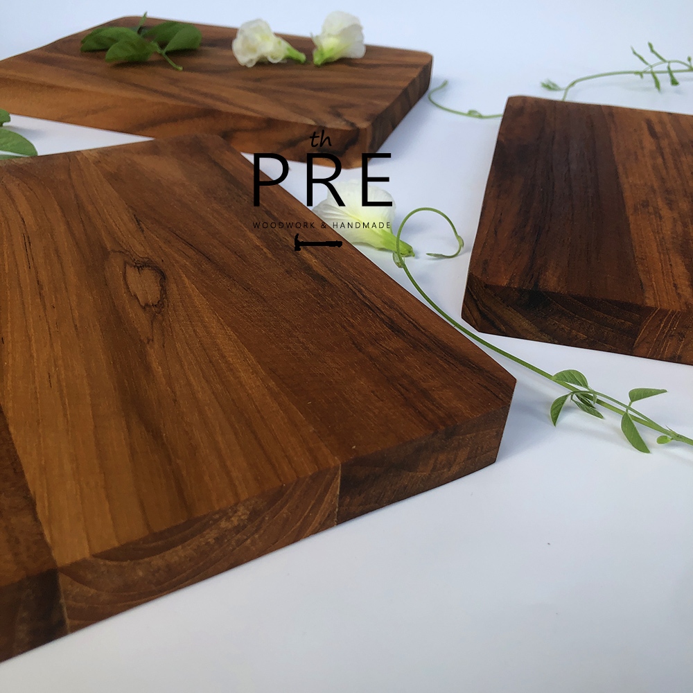 เขียงไม้สักประสานมินิมอล - รูปที่ 2