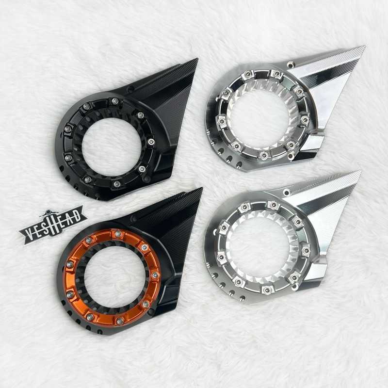 ครอบชามหน้า CNC Vespa i-Get • Sprint • Primavera • LX125 • S125 • GTS150 อลูมิเน