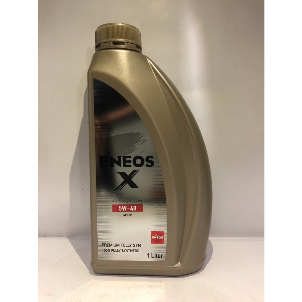 น้ำมันเครื่องเบนซินสังเคราะห์ ENEOS X 5W-40 SUPER FULLY SYN ขนาด 1 ลิตร