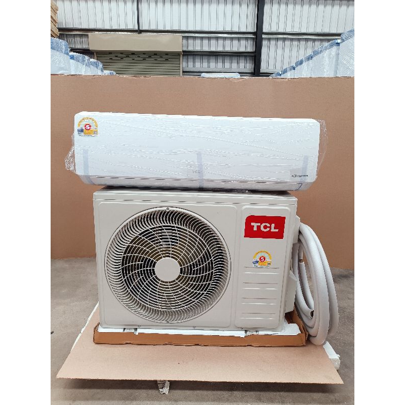 แอร์ใหม่มือ1 ยี่ห้อ TCL ขนาด 12000 btu น้ำยา R32 ระบบอินเวอร์เตอร์