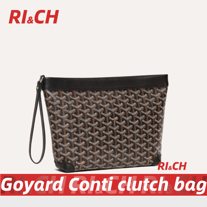 Goyard Conti clutch bag กระเป๋าคลัทช์ #Rich ราคาถูกที่สุดใน Shopee แท้💯