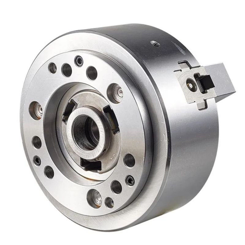 LEILIKA : HYDRAULIC CHUCK for CNC : /หัวจับไฮดรอลิค รูทะลุ 3จับ: 5,6,8,10,12นิ้ว รับประกัน3ปี ราคา ถูกที่สุด โปรบีเคเค แกลเลอรีภาพที่ 3
