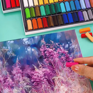 JASON ART PROFESSIONAL Artists Soft Pastel สีชอล์คพาสเทล เกรดอาร์ทติส สีชอล์ค สีพาสเทล สีฝุ่น by RUJI