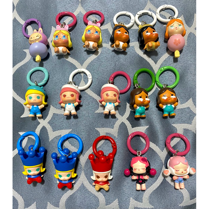 พร้อมส่ง พวงกุญแจ Pop bean DIY แถมแผ่นใสห้อยโทรศัพท์ สินค้าเบอร์ 1,2,6,7 พร้อมส่ง