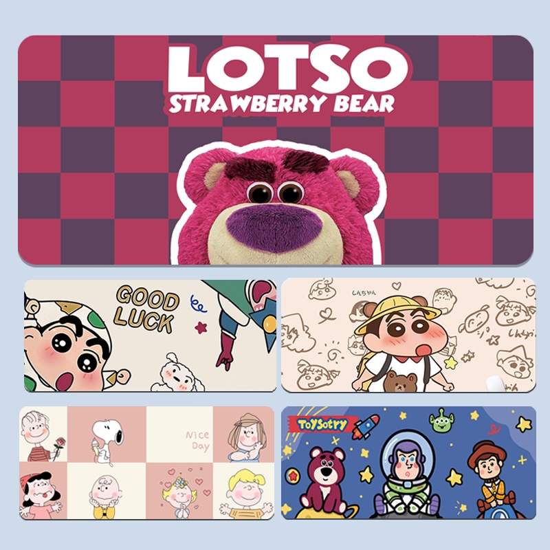 แผ่นรองเม้าส์ ขนาดใหญ่ แผ่นรองเม้าส์ 80x30cm หนา3mm แผ่นรอง สำ าหรับเล่นเกมคอมพิวเตอร์ gaming mouse pad