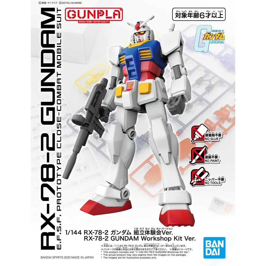 RX-78-2 Gundam Workshop Kit Ver 1/144