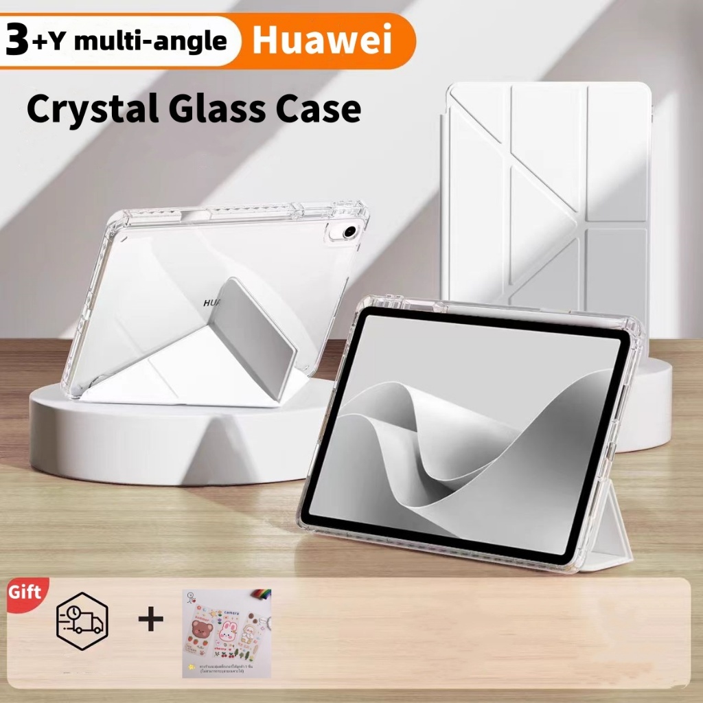 Y-shapedโปร่งใสสําหรับ Case กันกระแทก For Huawei MatePad 11/MatePad 11.5 S 2024 /huawei matepad se 11 เคส pro11 2022