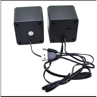 👍ลำโพงสุดคลาสสิค👍 ลำโพงคอมพิวเตอร์ ลำโพงUSB เสียงดี เสียงดัง Mini Digital Speaker สีฟ้าComputer Speakers USB Speakers