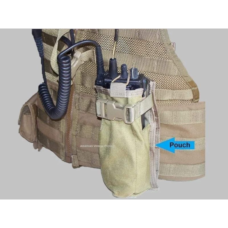 Bellum Designs Pouch Radio MBTIR PRC 148 152 USA Military MOLLE
