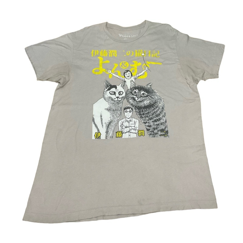 เสื้อ Junji ito YON&MU ปั้มคอลิขสิทธิ์แท้ 💯