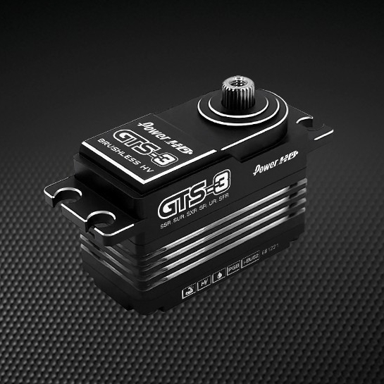 Power HD 4-pole HV Brushless GTS-3 Digital Servo 30Kg/0.055 @8.4V