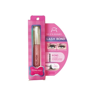 MLEN DIARY Lash Bond 4g กาวติดขนตาแบบมาสคาร่า 3 IN 1 ติดง่ายแค่ปัด ขนตาเด้งตลอดทั้งวัน