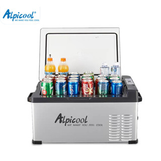 【พร้อมส่ง】Alpicool freezer ตู้เย็นขนาดเล็ก  แบบพกพาในรถ ตู้เ…