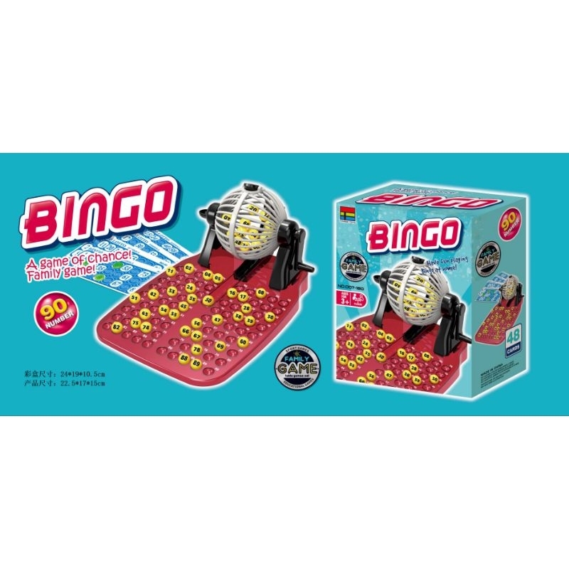Bingo a game of chance family game