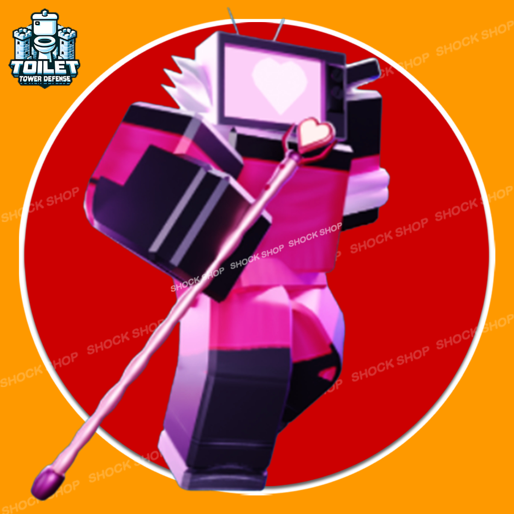 การ์ดเกมส์ตัว>Healer TV Woman< เกมส์ Toilet tower defense