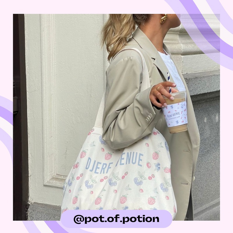 พร้อมส่ง Djerf Avenue — Tote Bag