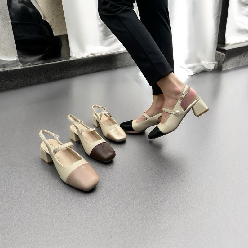 รองเท้าjuly shoes รุ่นทูโทน733-3