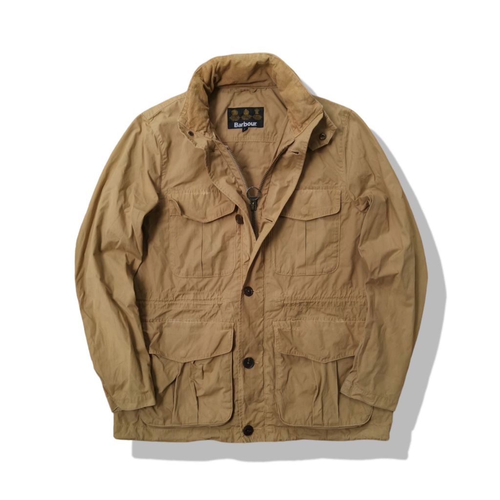 J. Barbour And Son Hooded Motorcycles Jacket รอบอก 48”