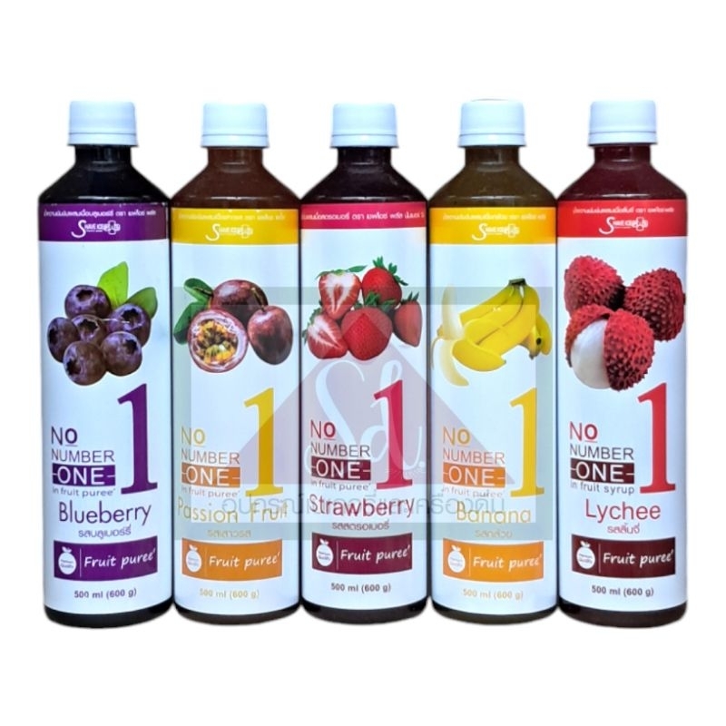 Shave Ice Plus No.1 นํ้าหวาน ขนาด 500ml (5 รสชาติ)