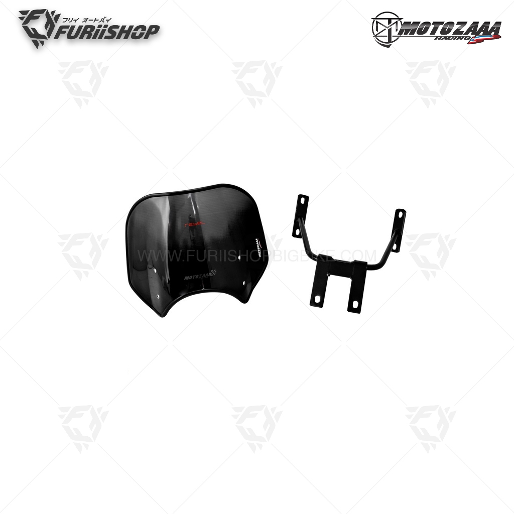 ชิวหน้า MOTOZAAA FOR HONDA REBEL 500/300 (WSMTZHRBDS)