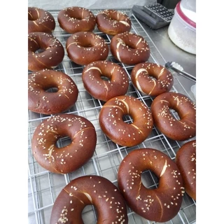 Pretzel bagels 4 pcs. original Germany เพรทเซล เบเกล 4 ชิ่น #19