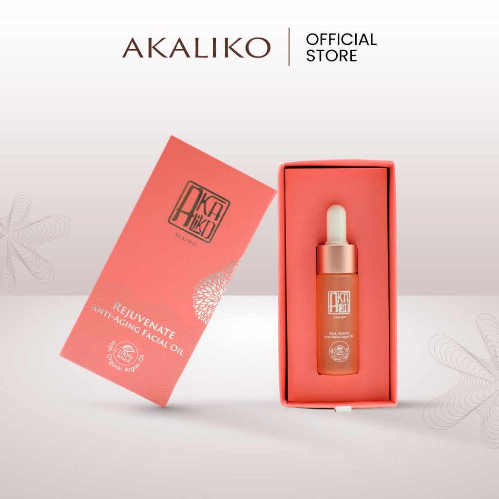 AKALIKO Rejuvenate Anti Aging Facial Oil 30 ml. อะกาลิโก น้ำมันบำรุงผิวหน้า ลดริ้วรอย เพิ่มความกระจ่างใส ปรับสมดุลผิว
