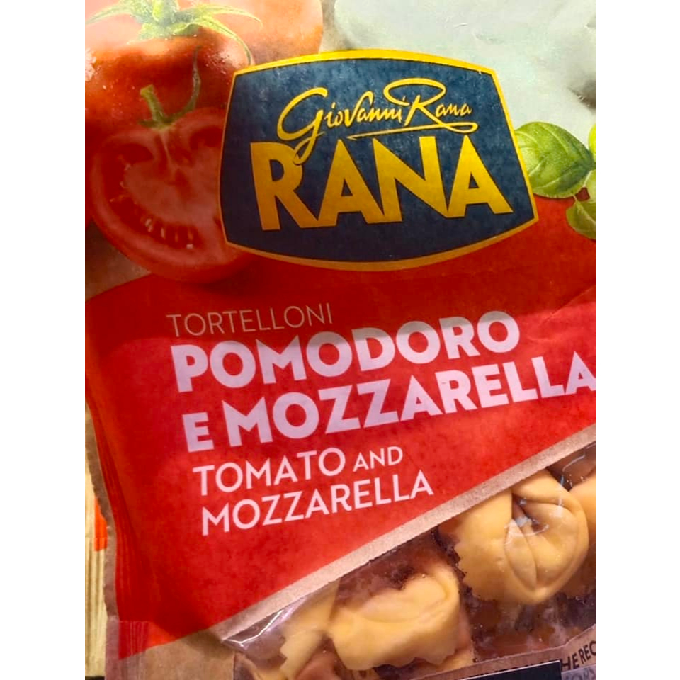 GIOVANNI RANA Fresh Pasta Tortellini / Tortelloni Pomodoro & Mozzarella / Pomodoro e Mozzarella 250g