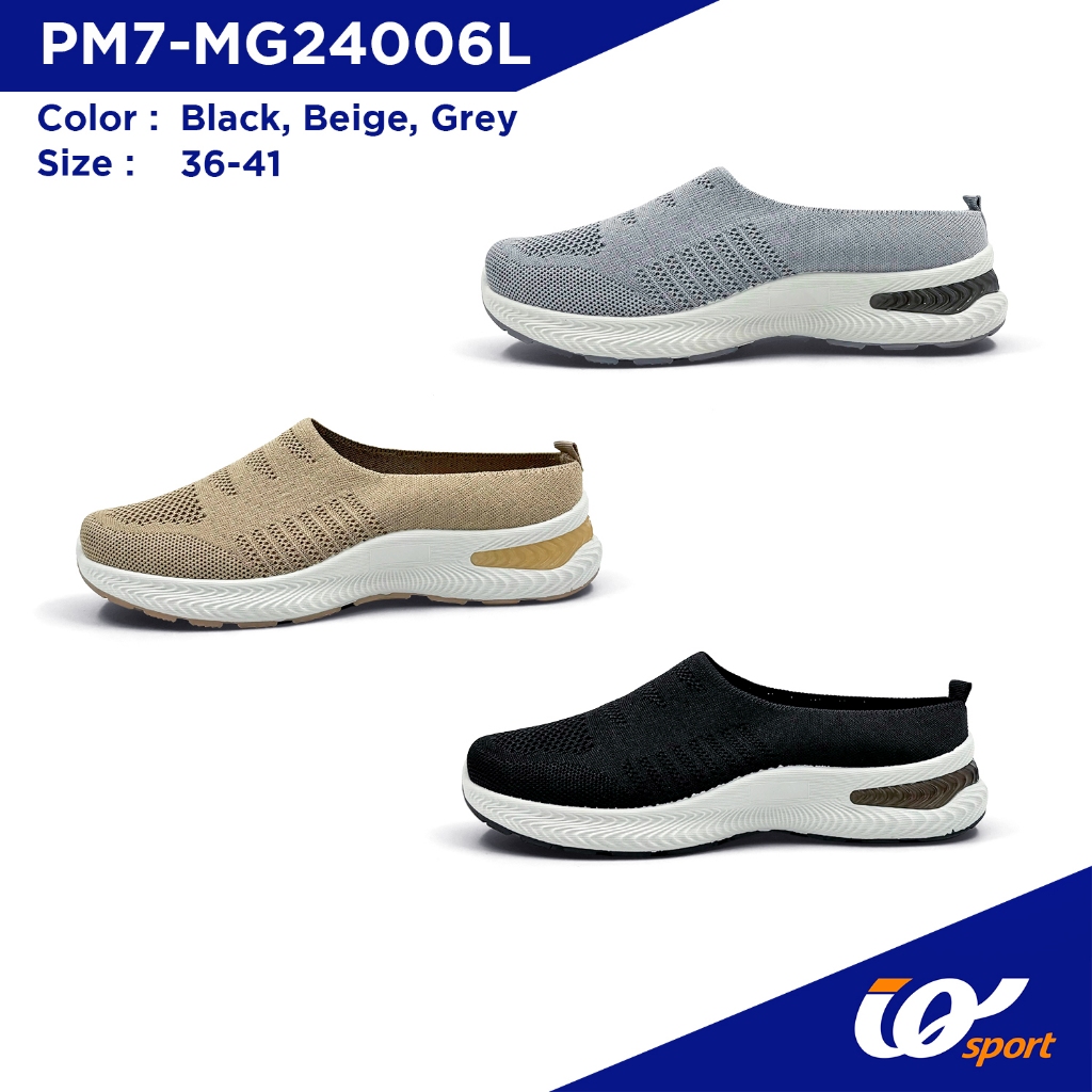 IQ SPORT รองเท้าผ้าใบผู้หญิง เปิดส้น (Lifestyle) รหัสPM7-MG24006L