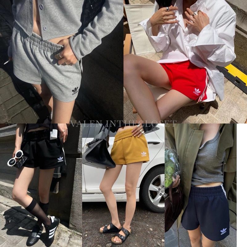ADS SPORTY SHORT PANTS รุ่นใหม่ กางเกงขาสั้น3แถบ ทรงเอวต่ำ ทรงสวยจึ้ง
