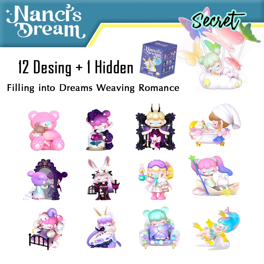 ยก box [พร้อมส่ง] ฟิกเกอร์ กล่องสุ่ม Rolife Nanci Dream Series Mystery Box ลิขสิทธิ์แท้🌙 ของสะสม แนนซี่ ดรีม