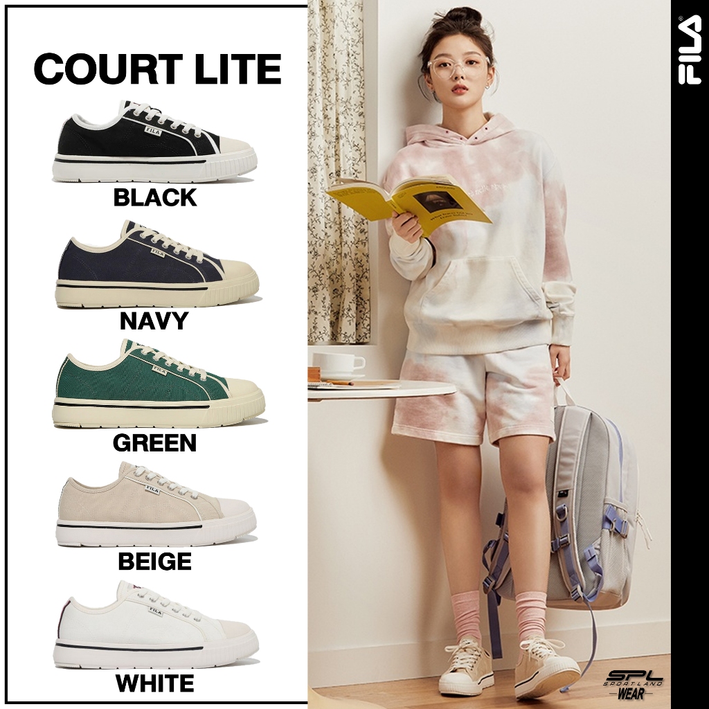 Fila Collection รองเท้าผ้าใบ UX Court Lite 1TM01781F-896 / 1TM01781F-320 / 1TM01781F-100 / 1TM01781F