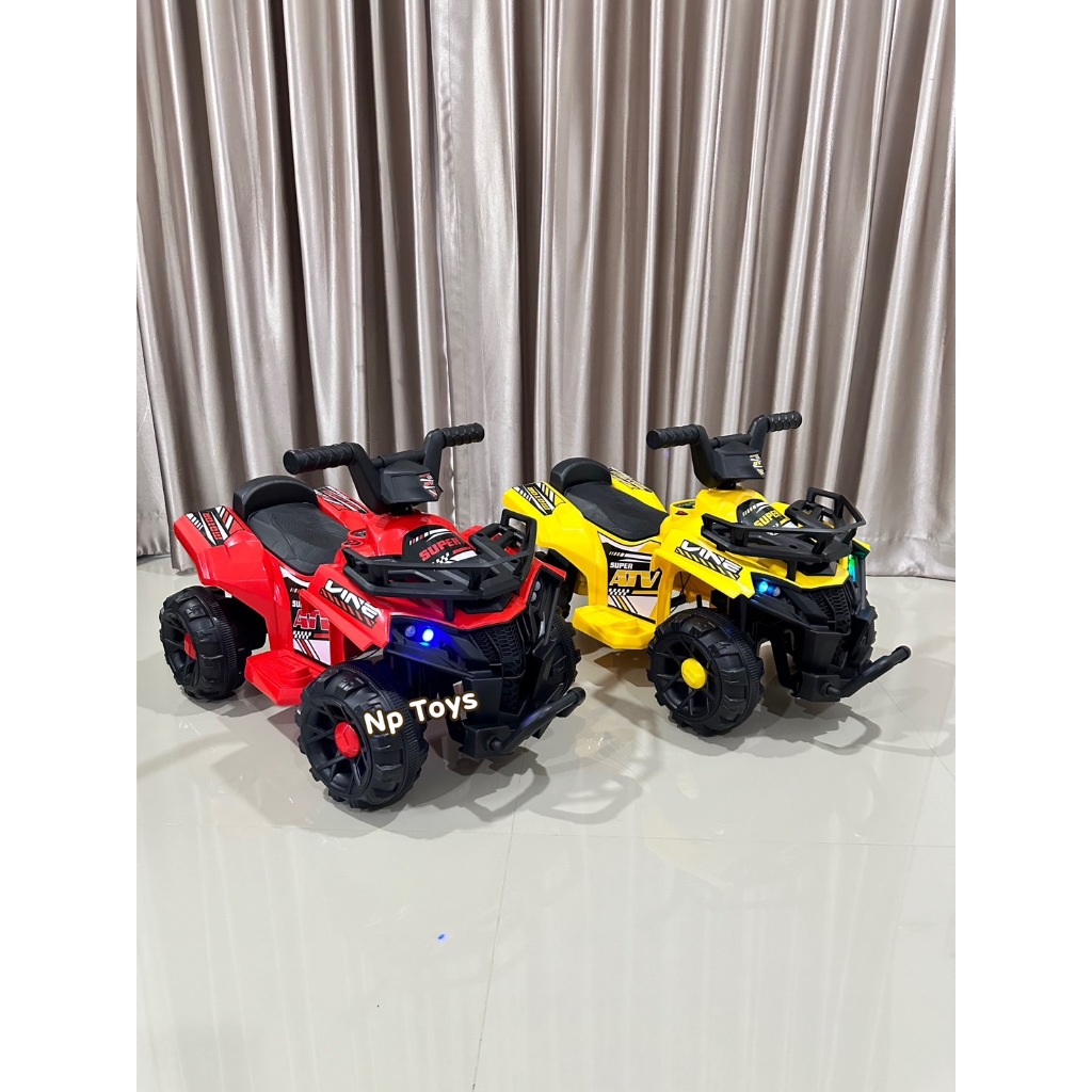 NP TOYS รถแบตเตอรี่เด็ก รถไฟฟ้าเด็กนั่ง เอทีวี4ล้อ ขนาด1มอเตอร์ รถเด็กนั่ง No.4086